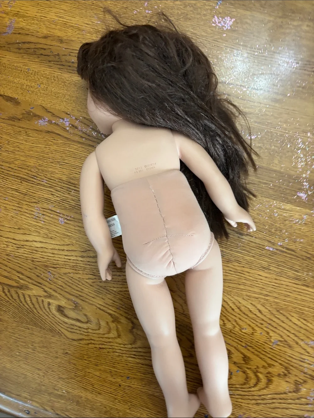 Classic Brown-Haired American Doll
